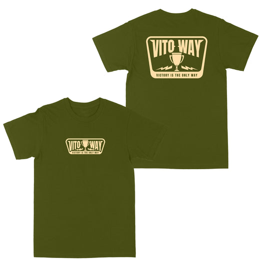 Vito Seal "Olive/Cream" Tee